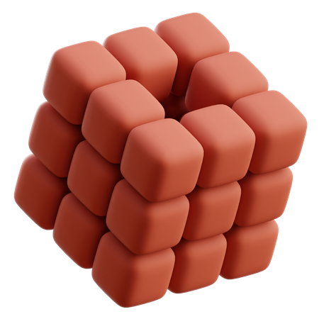 3d Cube  3D Icon