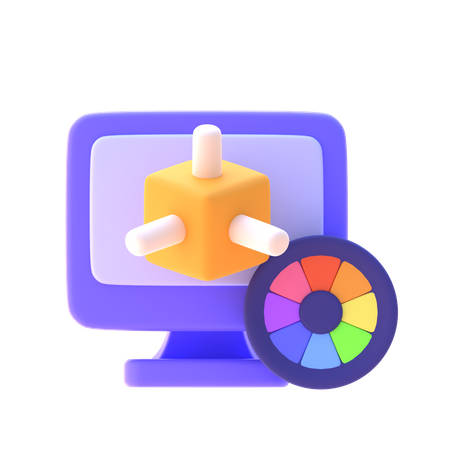 3D Design  3D Icon