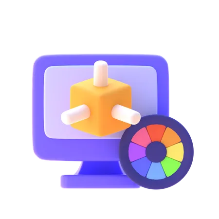 3D Design  3D Icon