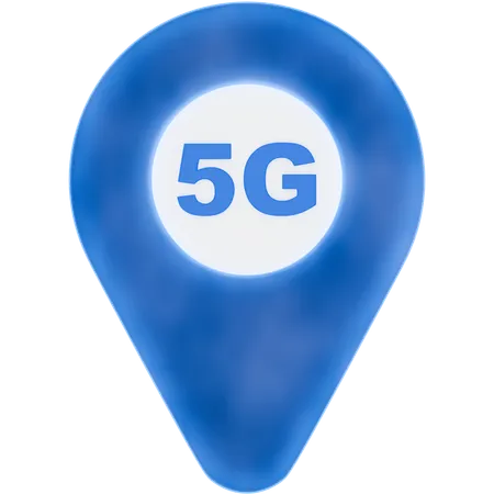 Ubicación 5g  3D Icon