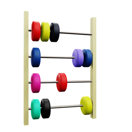 Abacus  3D Icon