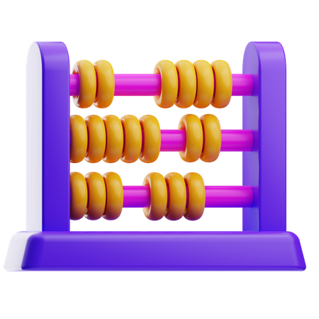 Abacus  3D Icon