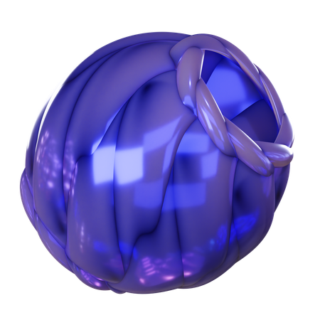 Abstract Ball  3D Icon