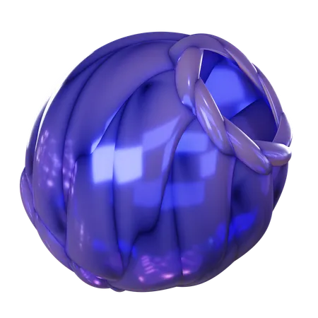 Abstract Ball  3D Icon