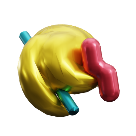 Abstract Metaball  3D Icon