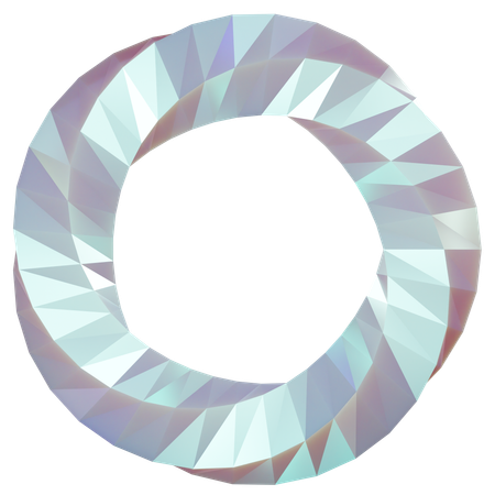 Abstract Ring  3D Icon