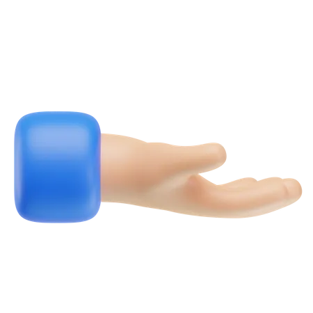 Accept Hand Gesture  3D Icon