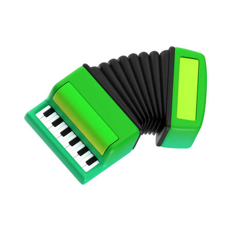 Accordéon  3D Icon