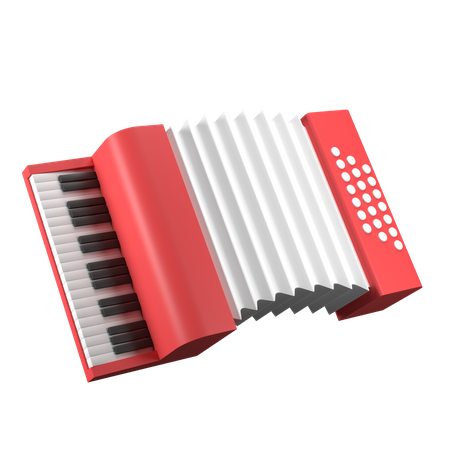 Accordéon  3D Icon