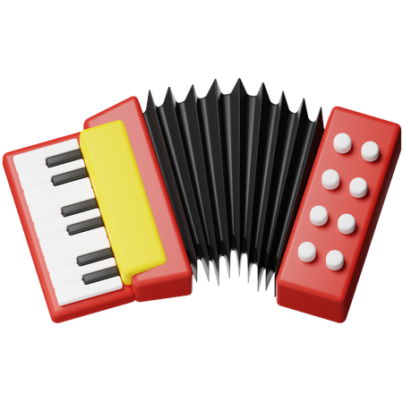 Accordéon  3D Icon