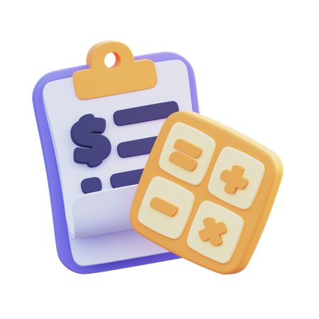 Accounting  3D Icon