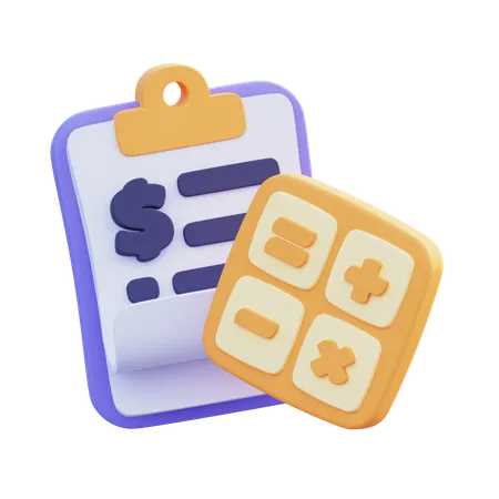 Accounting  3D Icon