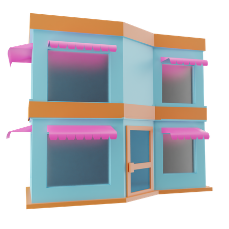 Maison  3D Icon