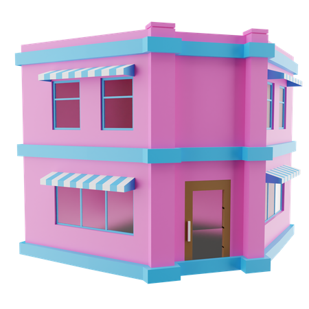 Maison  3D Icon