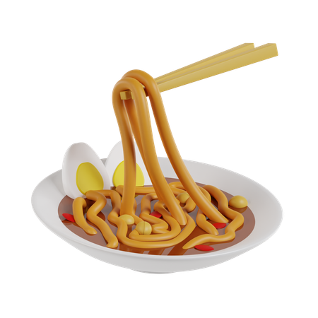 Aceh Noodles  3D Icon