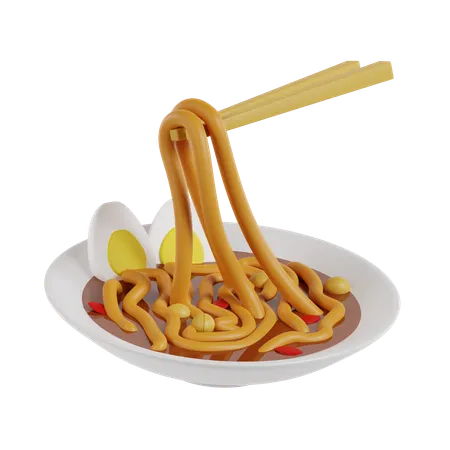 Aceh Noodles  3D Icon