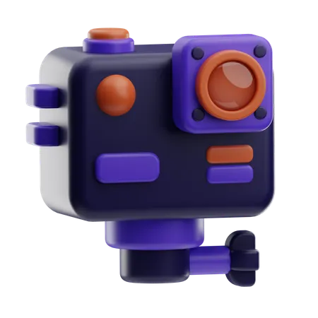 Action-Kamera  3D Icon