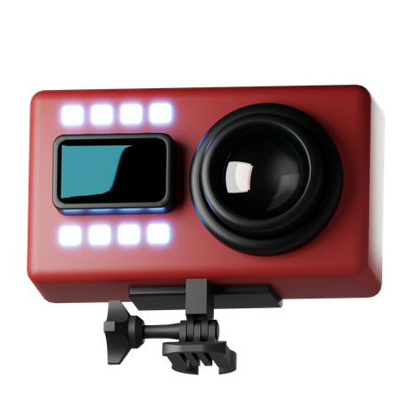 Action-Kamera  3D Icon