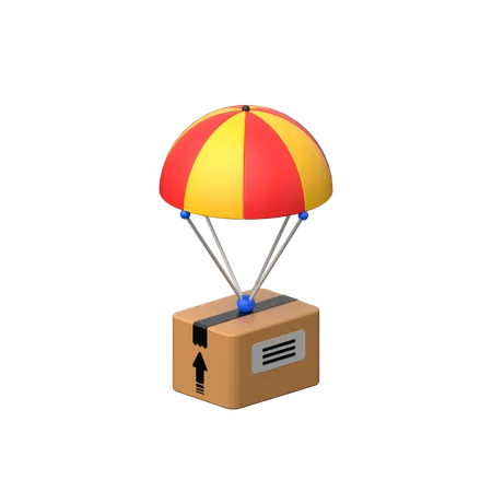 Actualizaciones de entrega de paquetes.  3D Icon