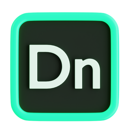 Dimensão adobe  3D Icon