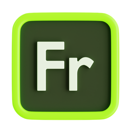 Adobe fresco  3D Icon