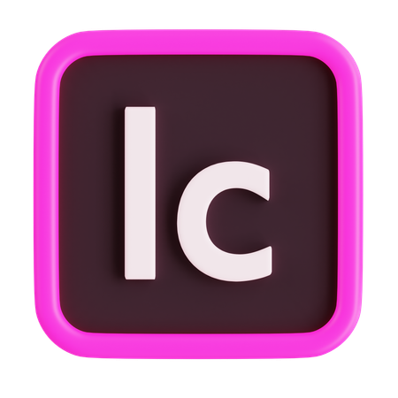 Adobe incopy  3D Icon