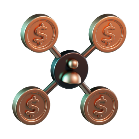 Affiliate Marketing  3D Icon