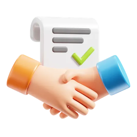 Agreement  3D Icon