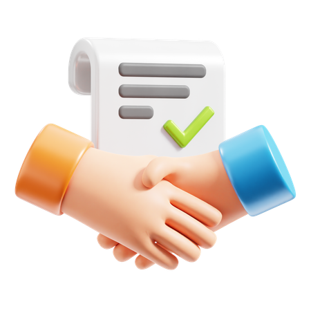 Agreement  3D Icon