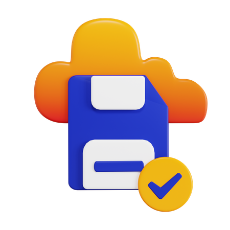 Almacenamiento de datos  3D Icon