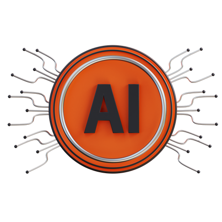 Ai  3D Icon