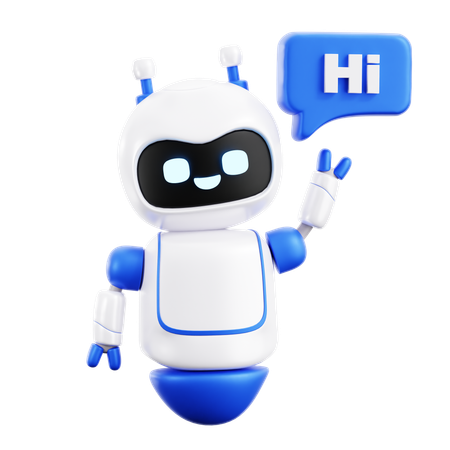 Ai Bot  3D Icon