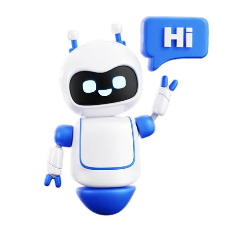 Ai Bot  3D Icon