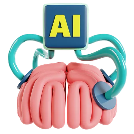 Cerebro Ai  3D Icon