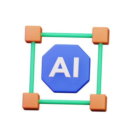 Ai Connection  3D Icon