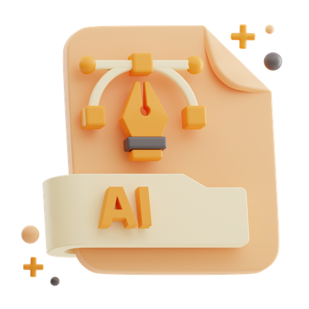 Ai File  3D Icon