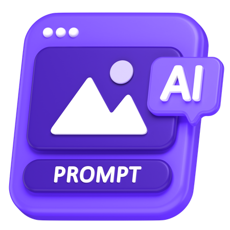 Ai Image  3D Icon