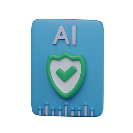 Ai Policy  3D Icon