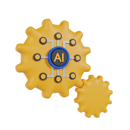 Ai Setting  3D Icon