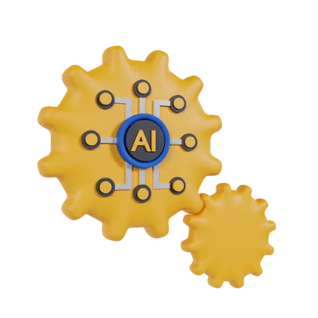 Ai Setting  3D Icon