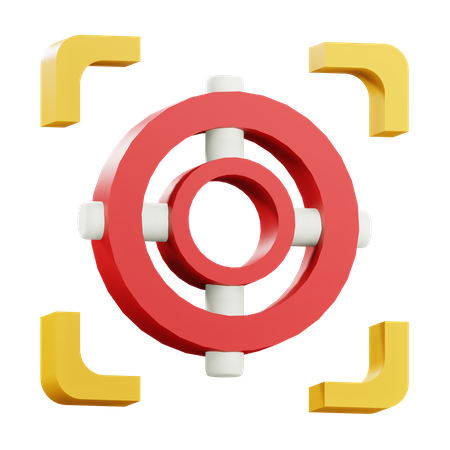 Aim  3D Icon