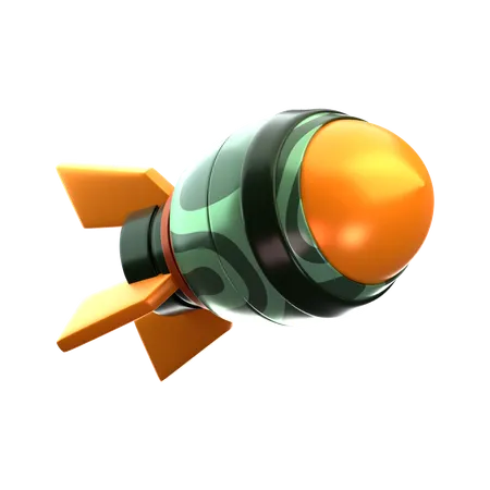 Air Bomb  3D Icon