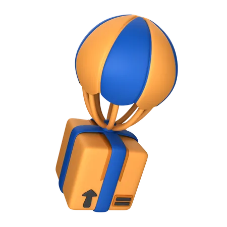 Air Delivery  3D Icon