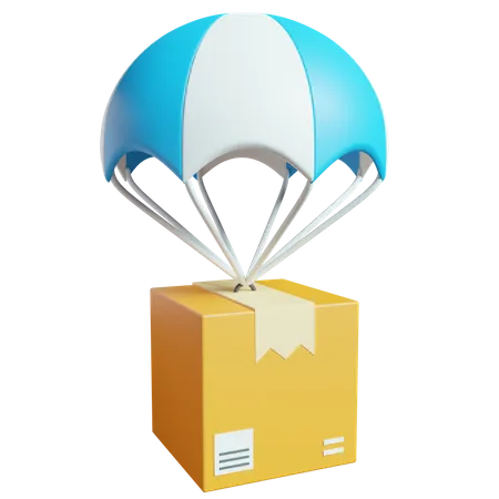 Air Delivery  3D Icon