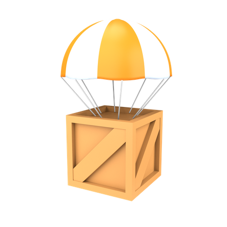 Air Shipping  3D Icon