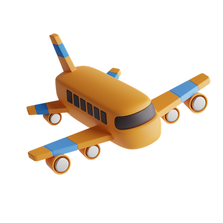 Air Travel  3D Icon