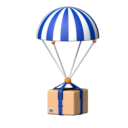 Airdrop Package  3D Icon