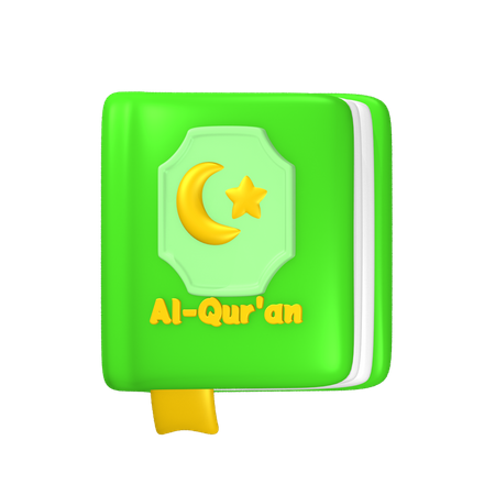 Al Quran  3D Illustration