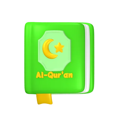 Al Quran  3D Illustration