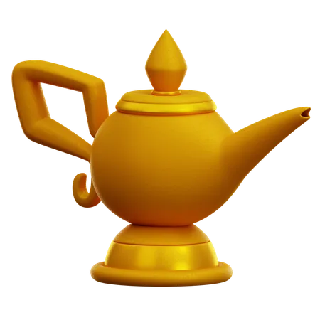 ALADIN LAMP  3D Icon